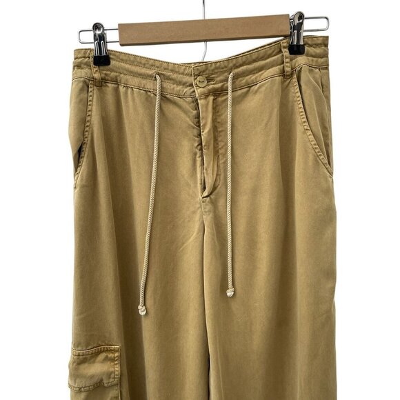 YFB Young Fabulous & Broke Baggy Klem Cargo Pants Hi-Rise Willow Pigment Women S - Picture 13 of 13